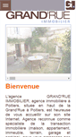 Mobile Screenshot of grandrueimmobilier.fr